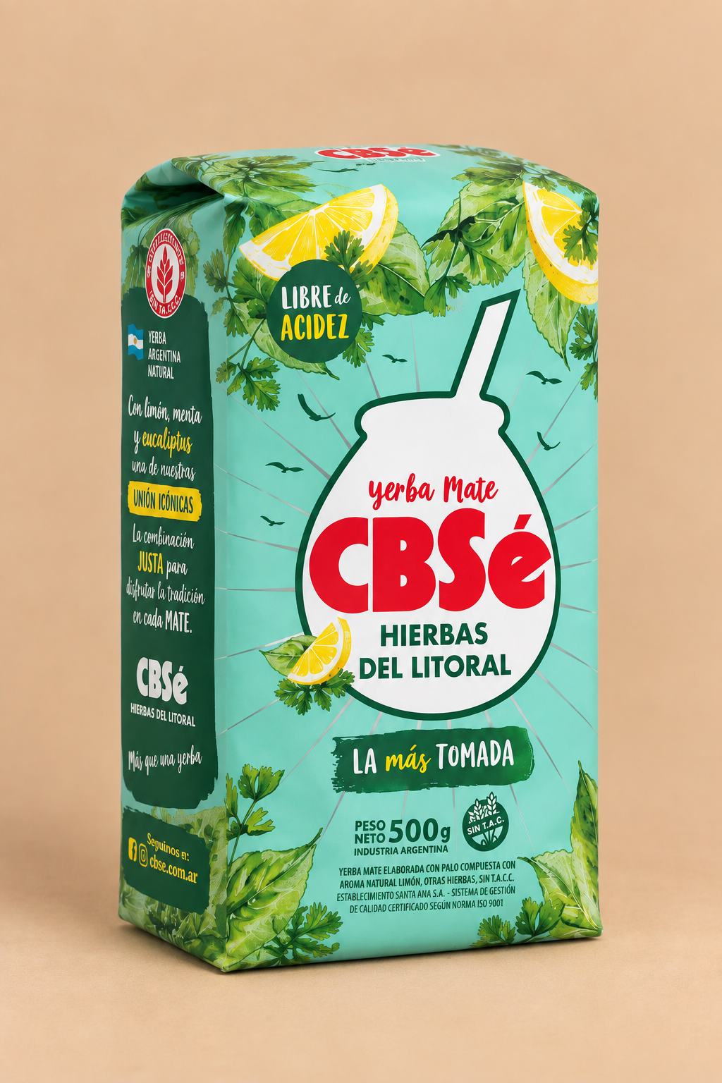 CBSé Yerba Mate con Hierbas del Litoral
