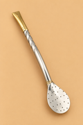 Engraved Alpaca & Bronze Bombillón